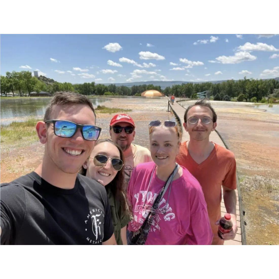 Meeting Laura's family in Wyoming