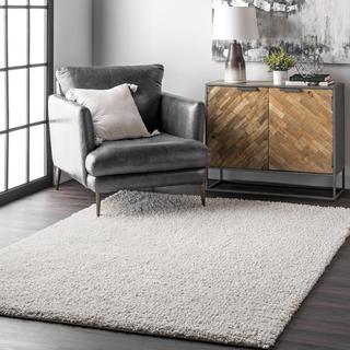 Clare Solid Shag Area Rug