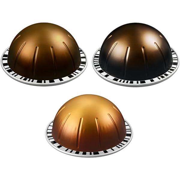 Kaffeekuss Vertuo Line Pack of 3 sleeves: Dolce, Chiaro, Scuro; double espresso, 30 coffee capsules