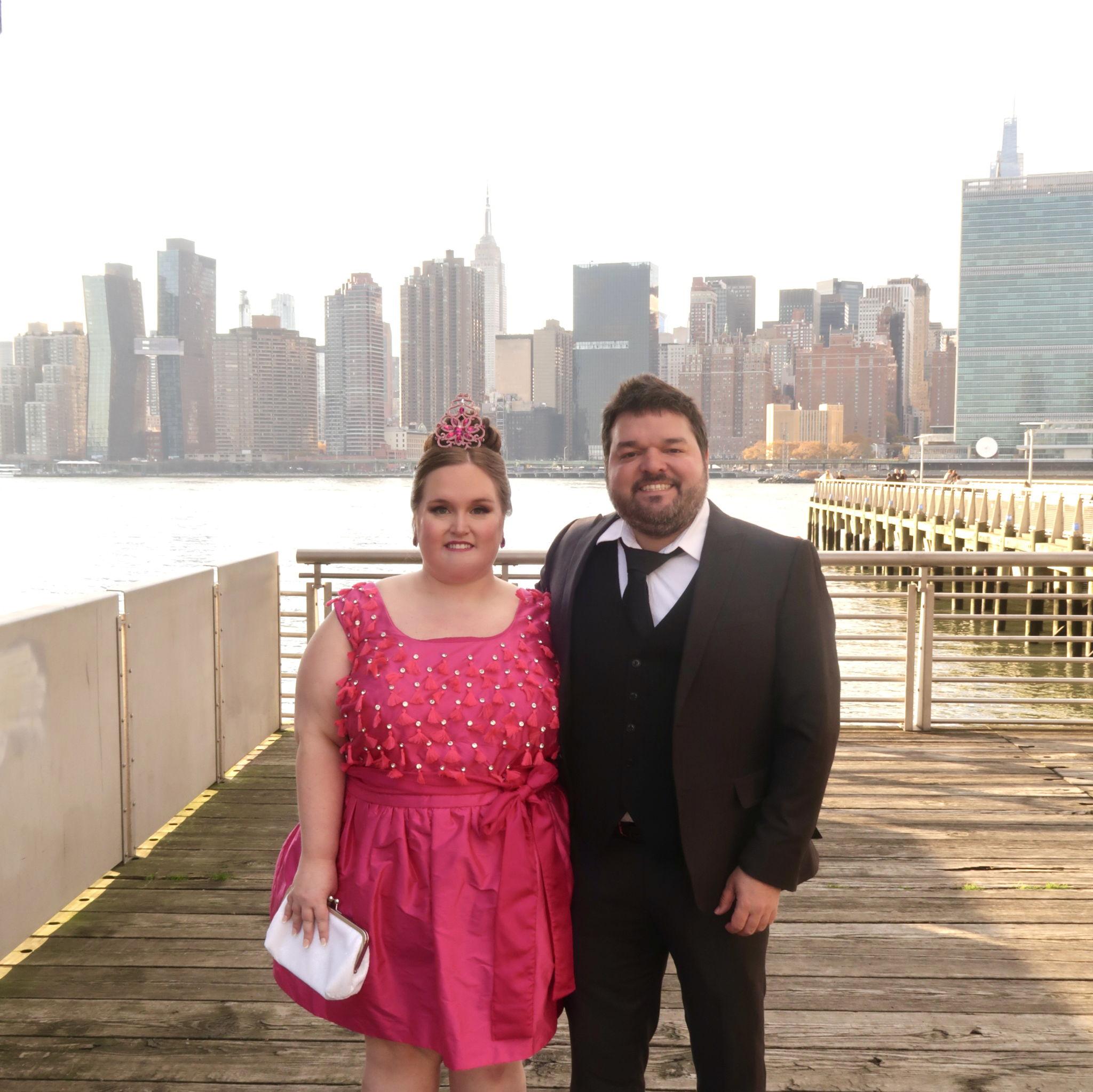 Halloween 2025 as Holly Golightly and Paul Varjak!