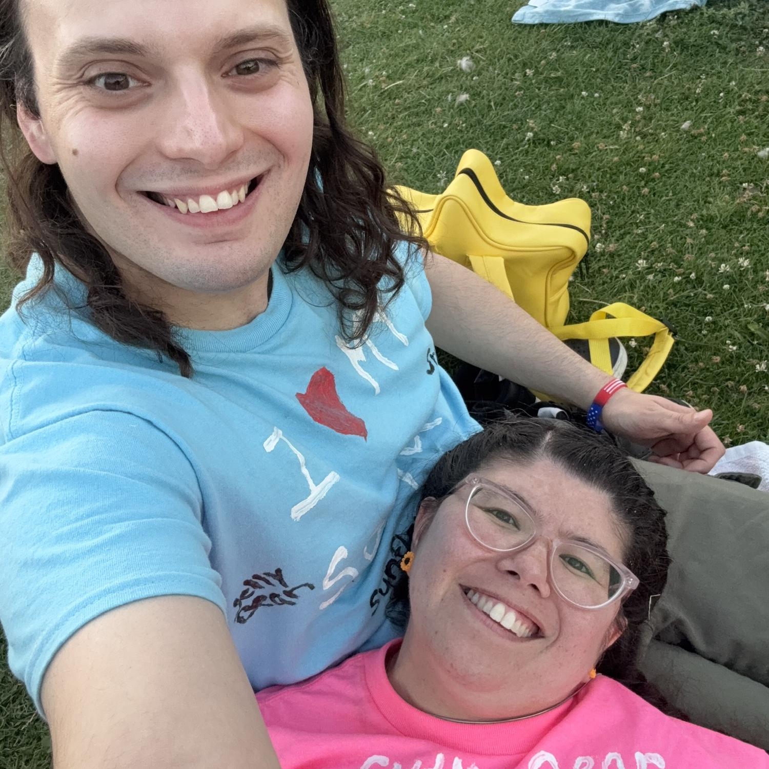 At the KC and The Sunshine Band concert at The Art & Air Festival 2025.