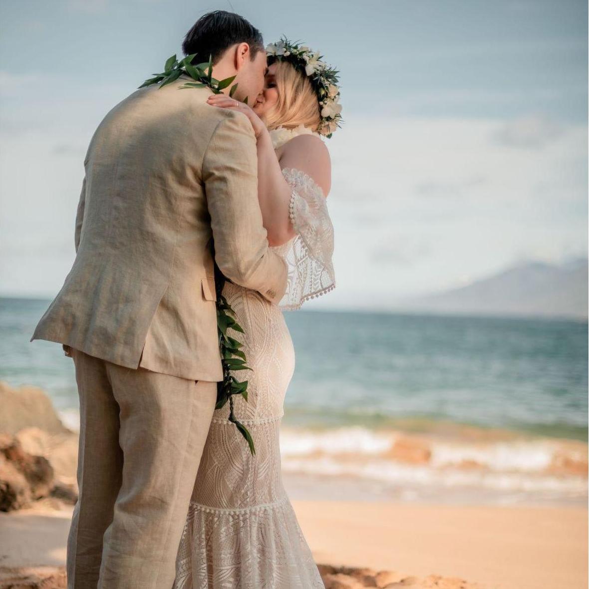 "You may kiss the bride"