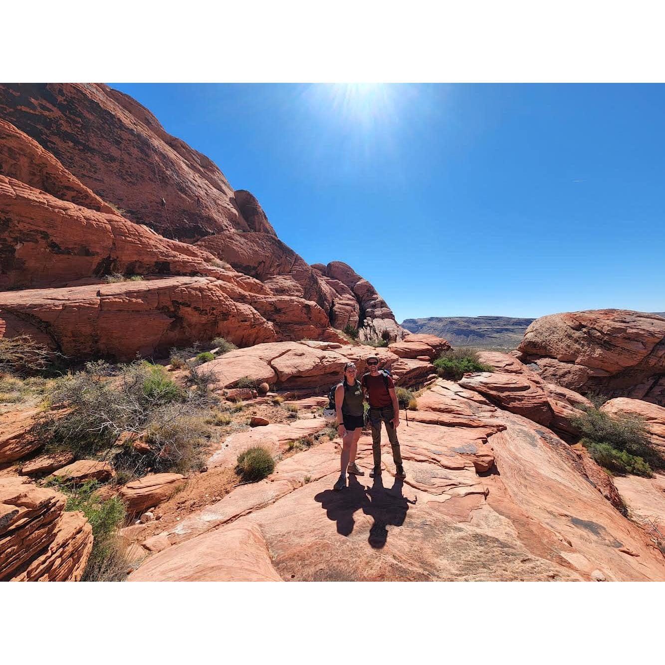 Same picture, different angle in Red Rocks