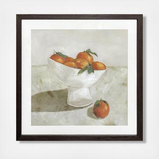 Citrine Framed Painting