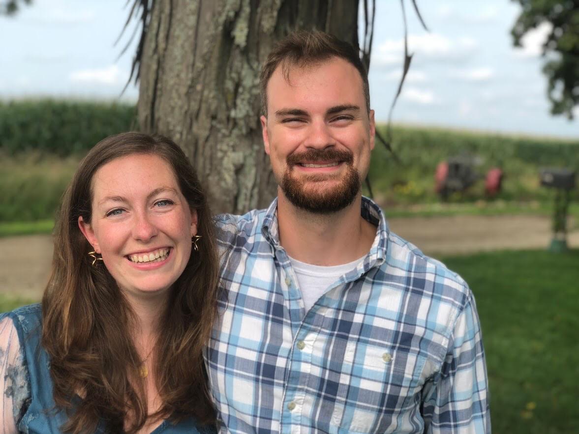 The first wedding we went to as a couple was my cousin Maddy's wedding and my family didn't scare him away!