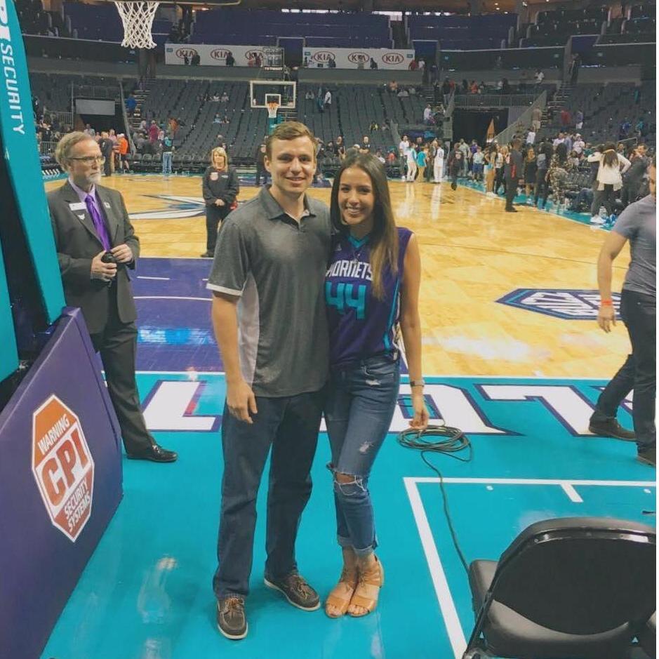 First Charlotte Hornets game