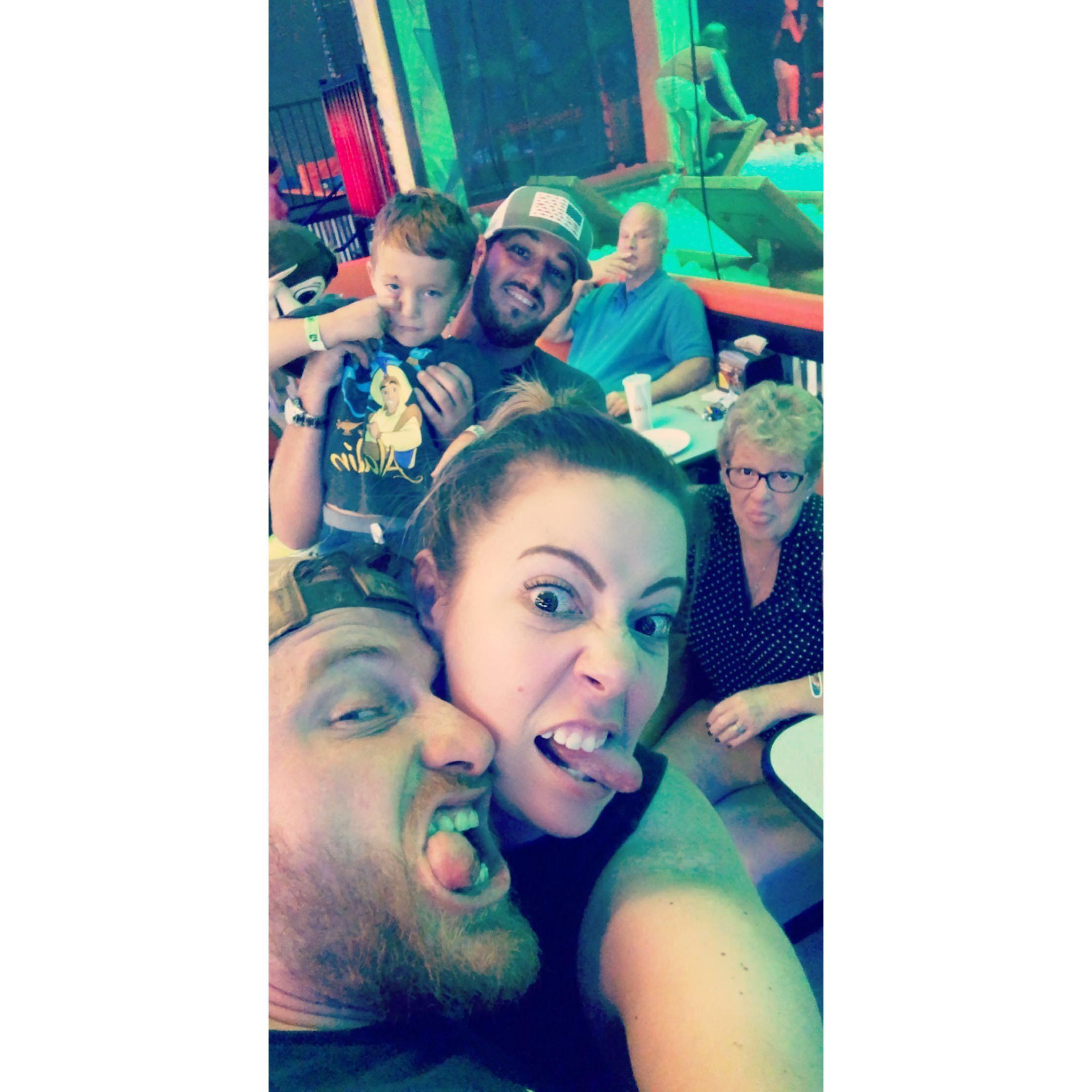 We know how to have fun at a kid's park.