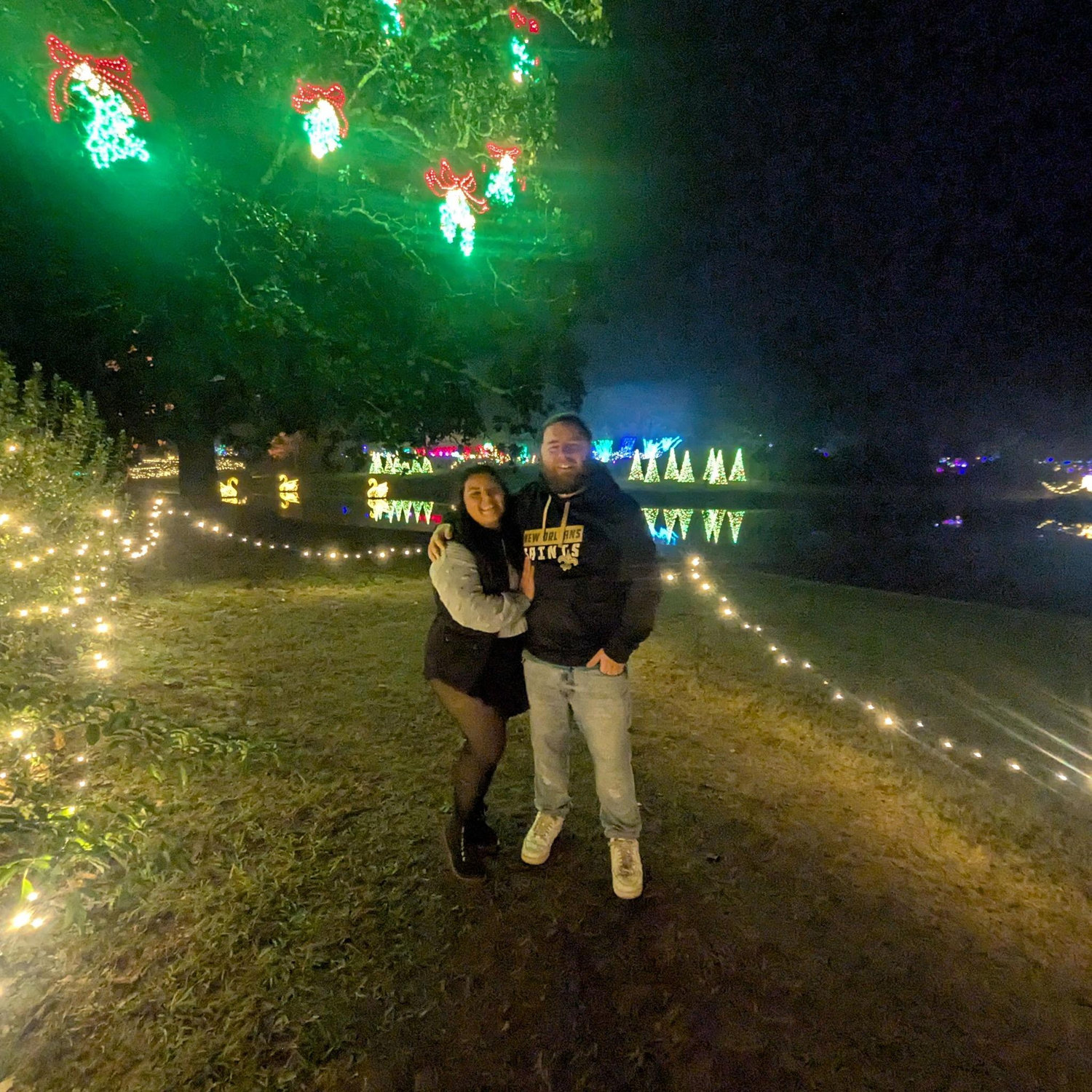 Walking through a winter wonderland