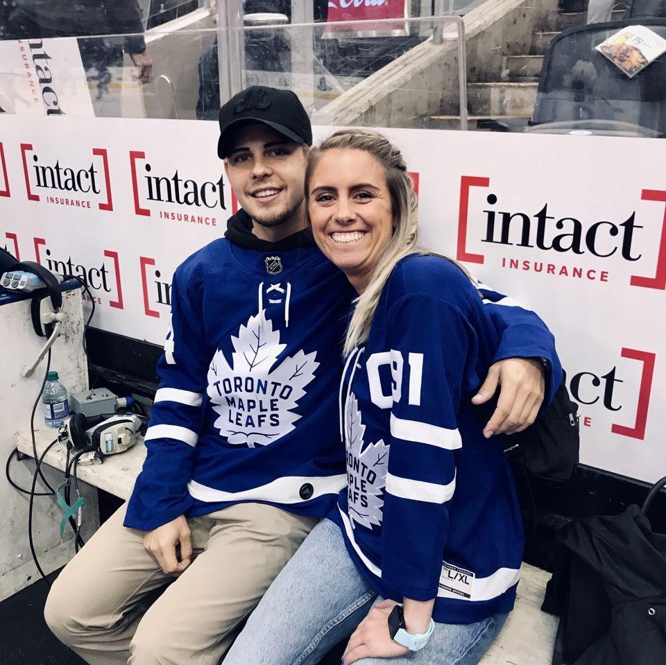 Zac's first Leaf's game, and man was it ever a good experience! Ask us about it!