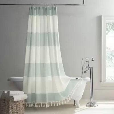 UGG® 72-Inch Square Napa Shower Curtain in Agave