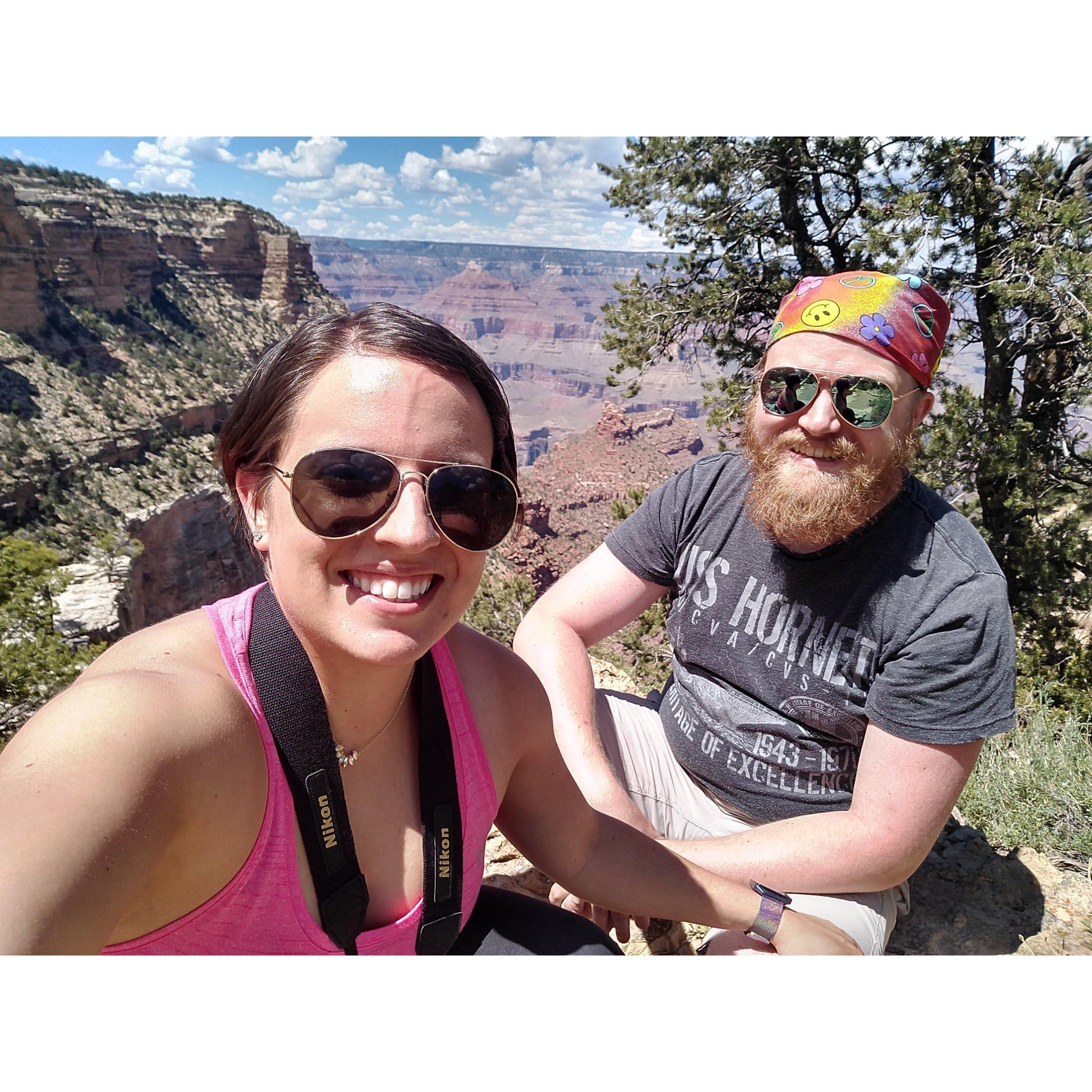 Chris pulled out all the stops for my 27th birthday trip... to the Grand Canyon!!