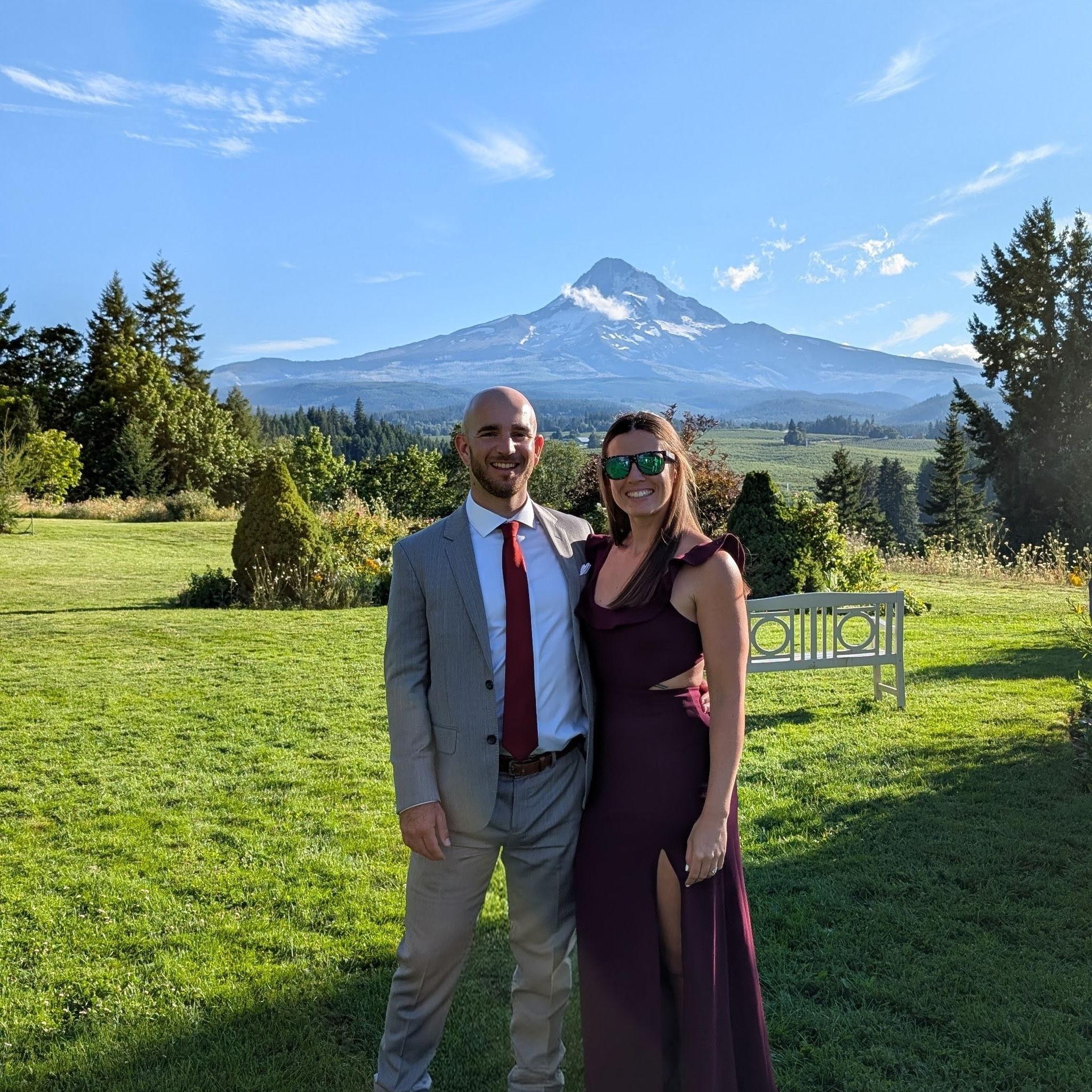 Nick and Paige Denney's epically beautiful wedding in Hood River, Oregon