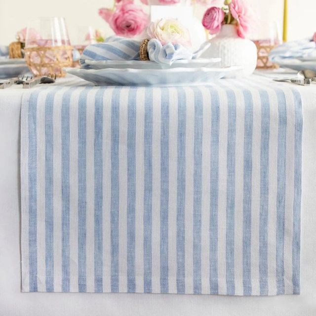 Amalfi Stripe Table Runner
