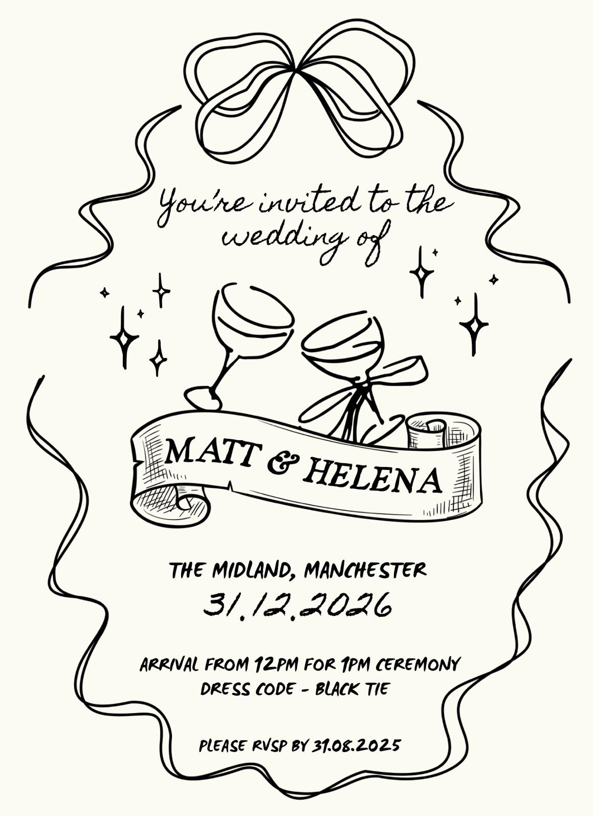 The Wedding Website of Matt Wren and Helena Jones