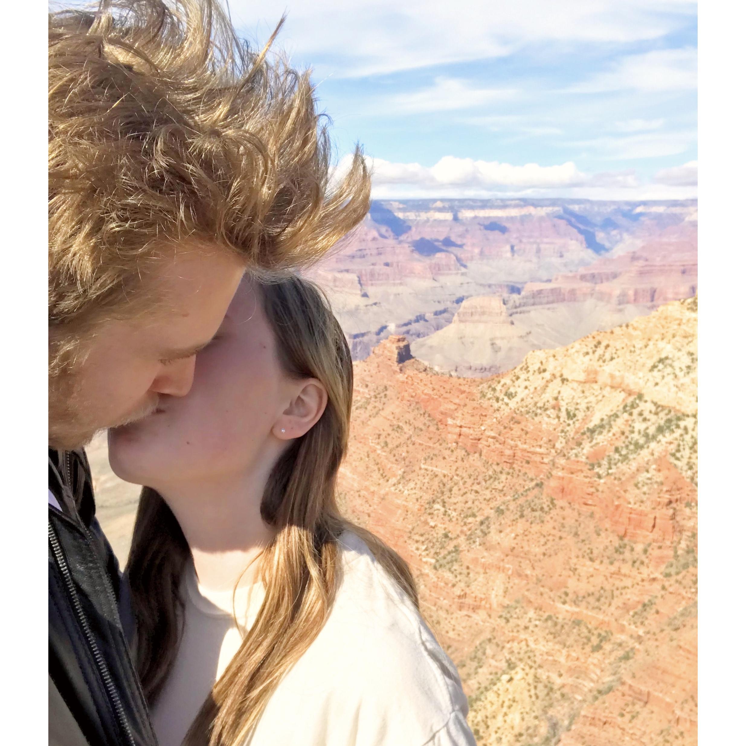 Maggie and Bruce's first trip together - The Grand Canyon