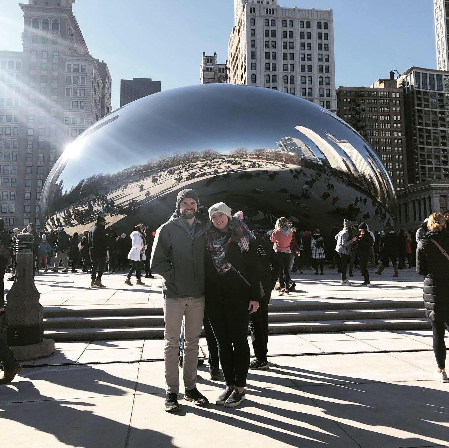 Our first trip together — Chicago 2020