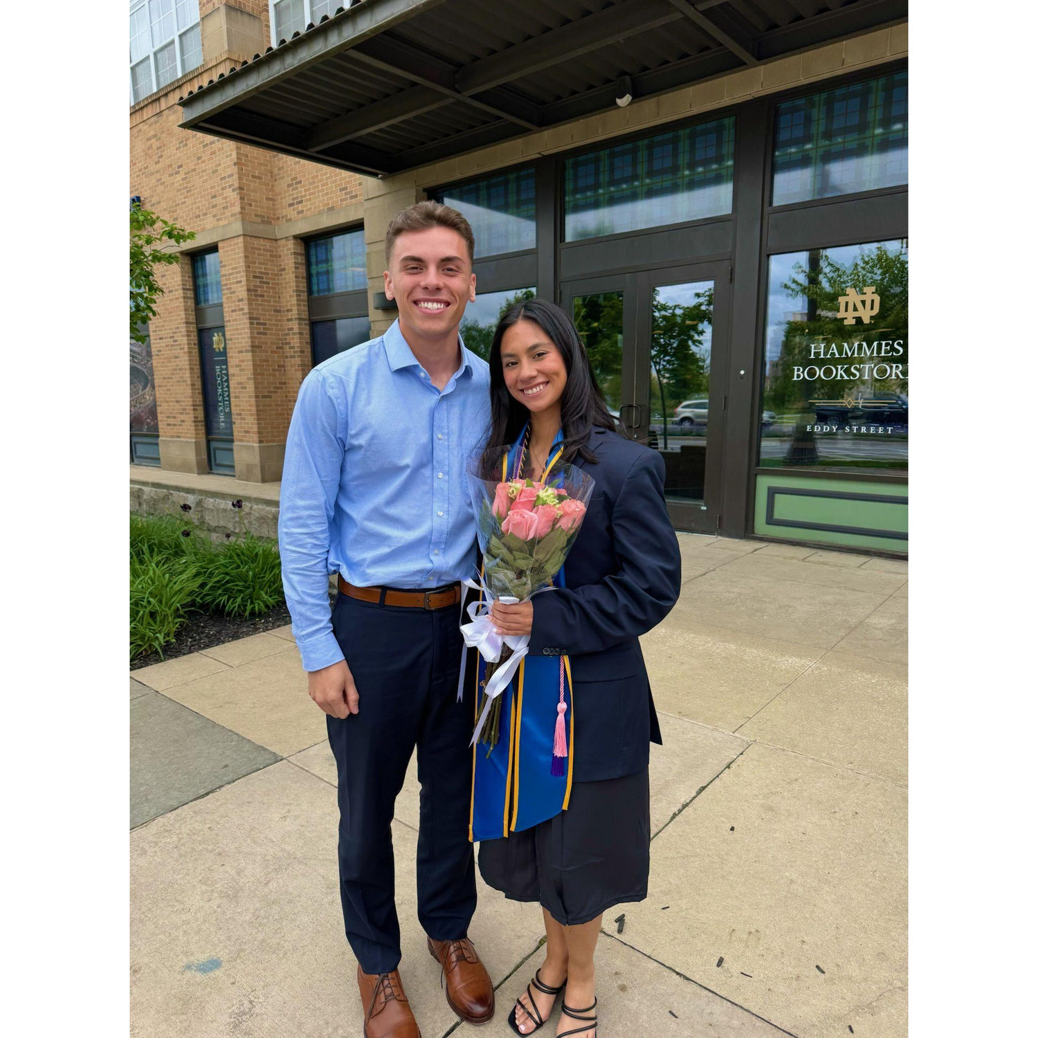 Estela's college graduation