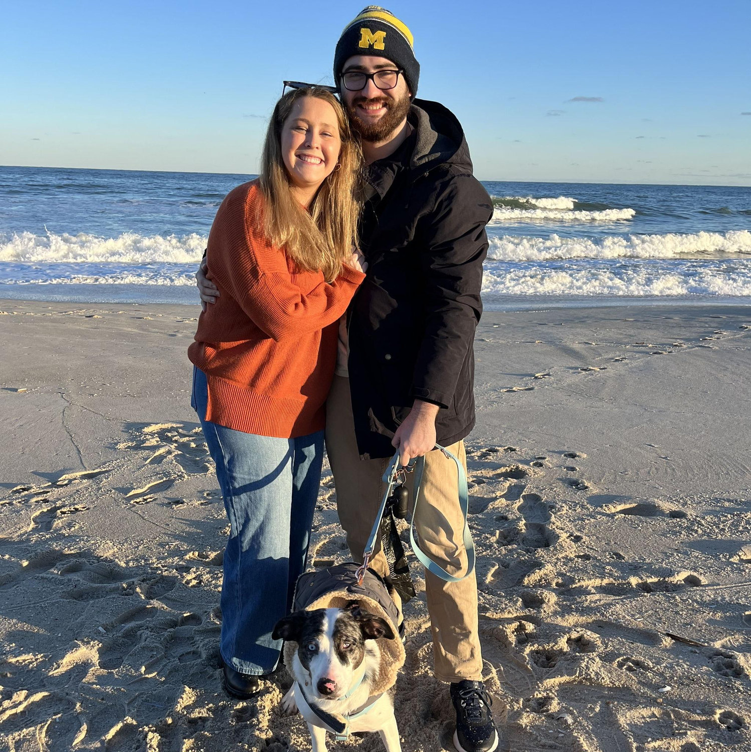 November 2023 - Family holiday card photoshoot on LBI, NJ