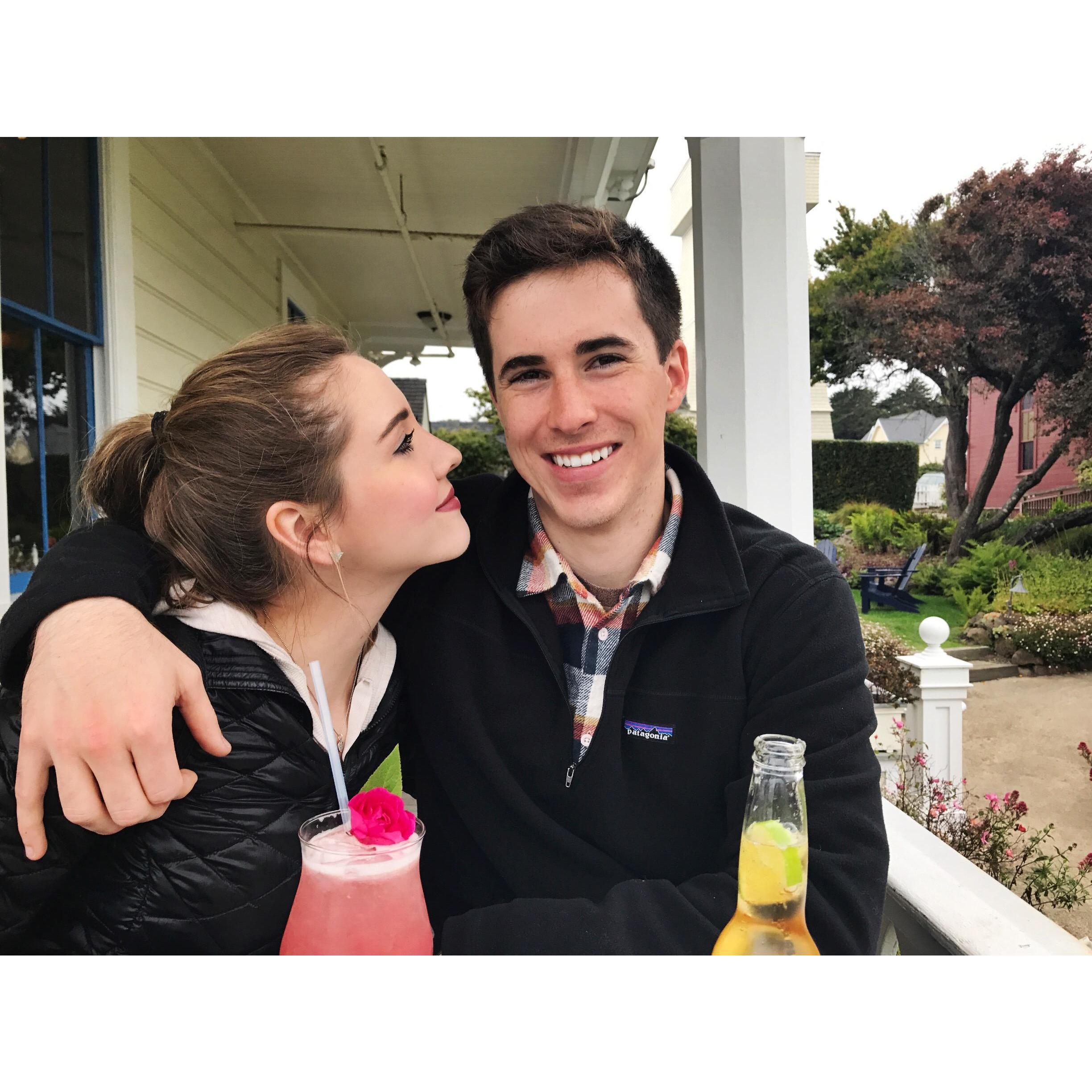 Vacationing with the Sopos in Mendocino!