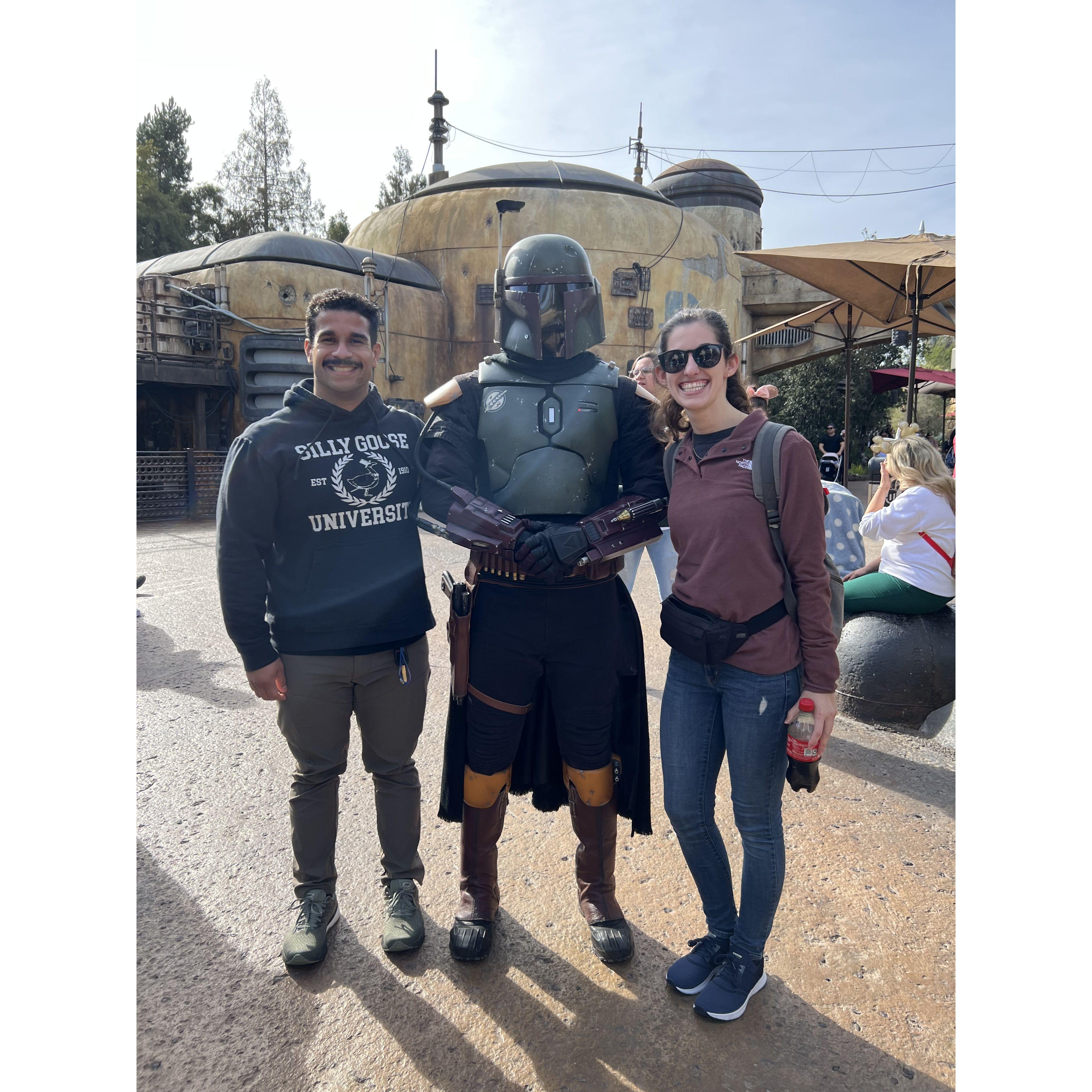Disney day farewell for some church friends