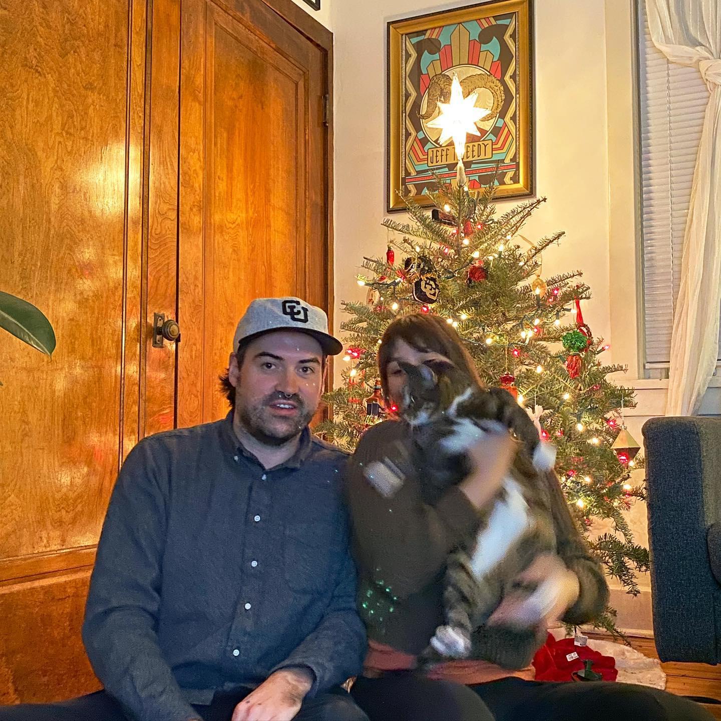 Our first Christmas at the Biltmore with Mo!