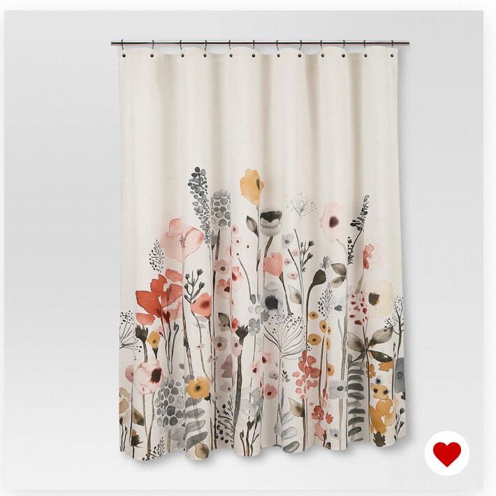 Floral Shower Curtain