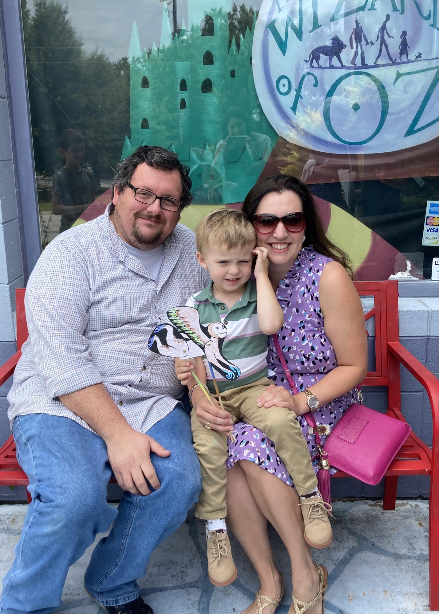 At the Columbia Marionette Theatre we learned that Dell doesn’t have an inside voice…it’s important to have goals, right?!