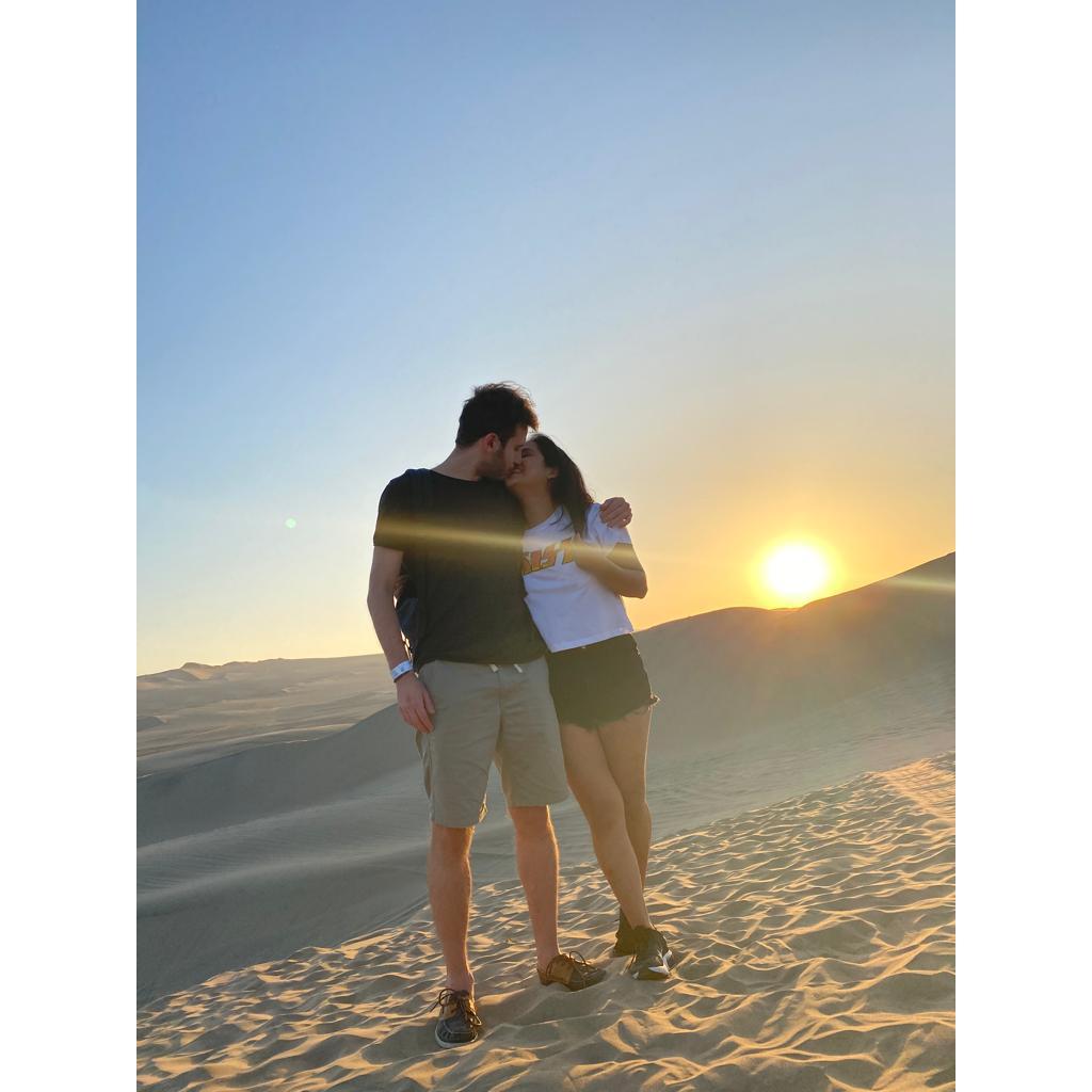 In the middle of a desert in Ica