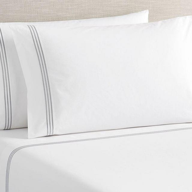 Grand Organic Sheet Set, Queen, Gray Mist