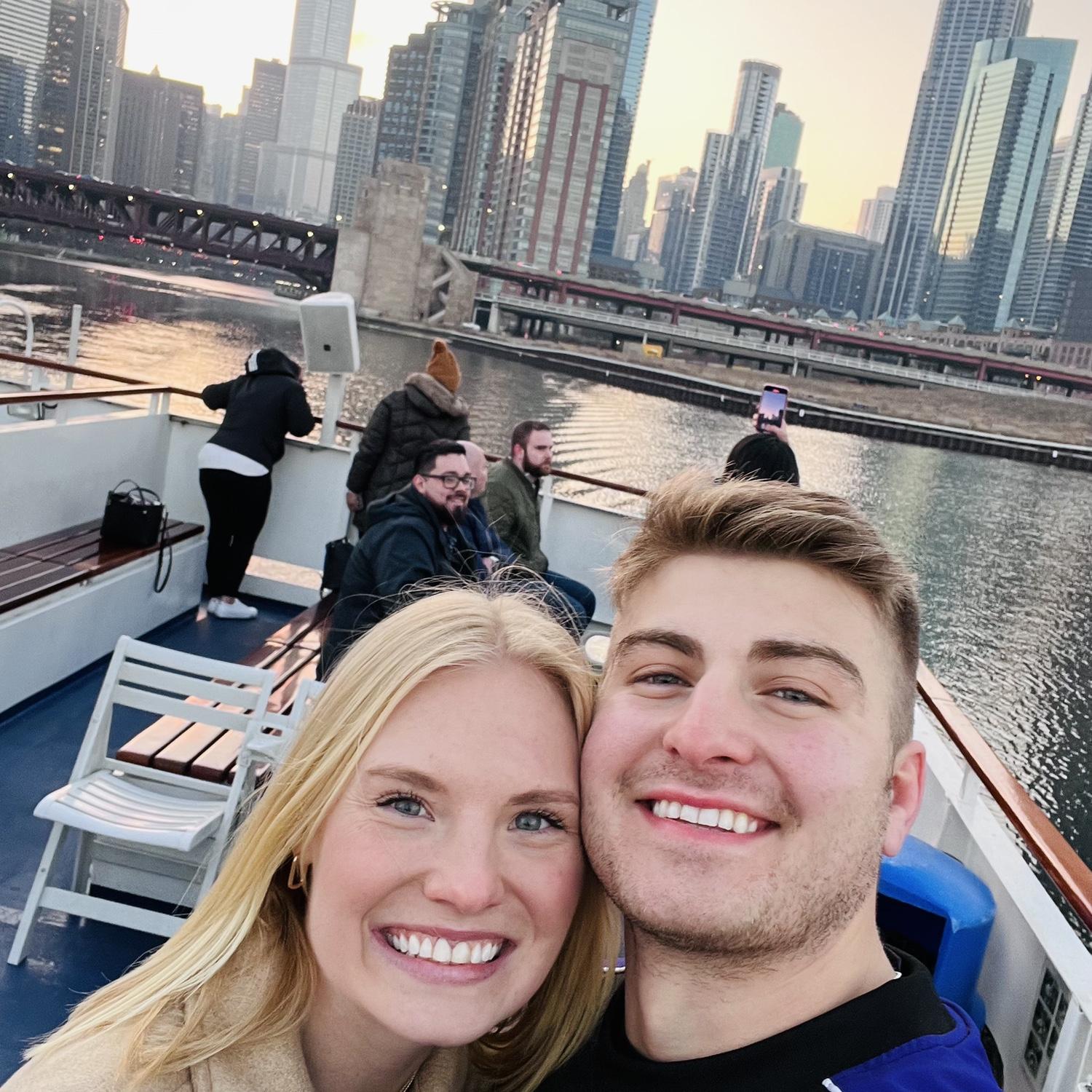 Hannah's graduation trip in Chicago before heading to Nashville