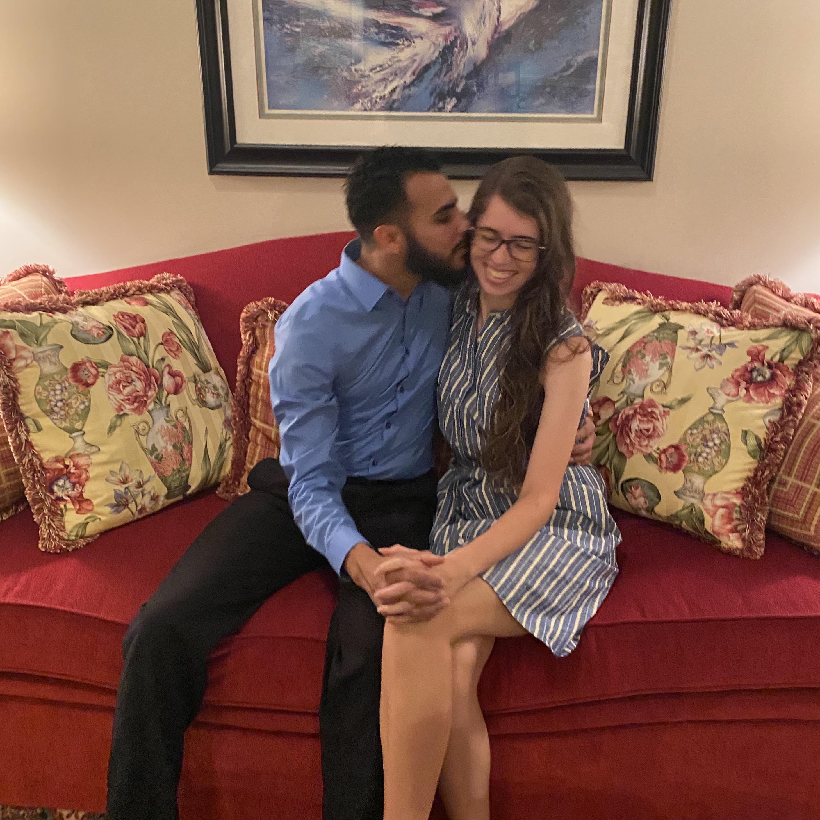 FINALLY, our first date! August 6, 2022. He flew to Nashville and even asked Katie's mom for permission first. :)