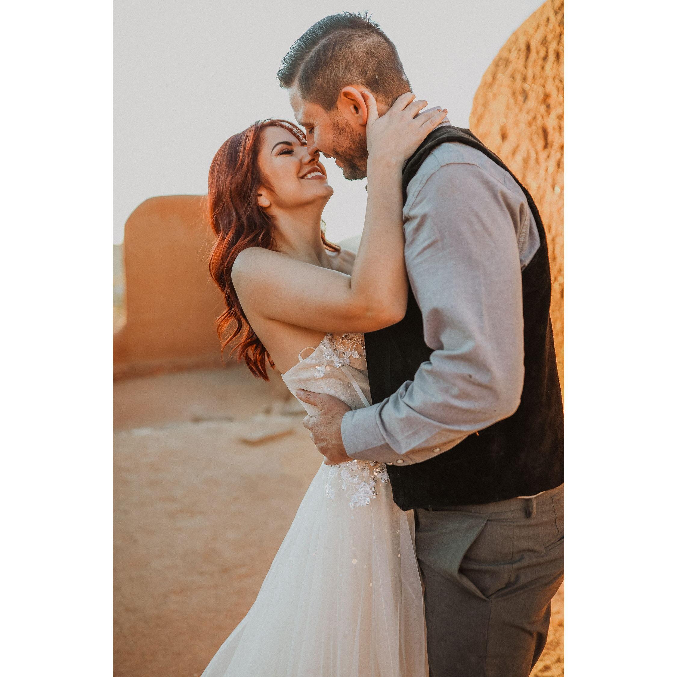 The PROPOSAL! 11/13/2021 in Joshua Tree