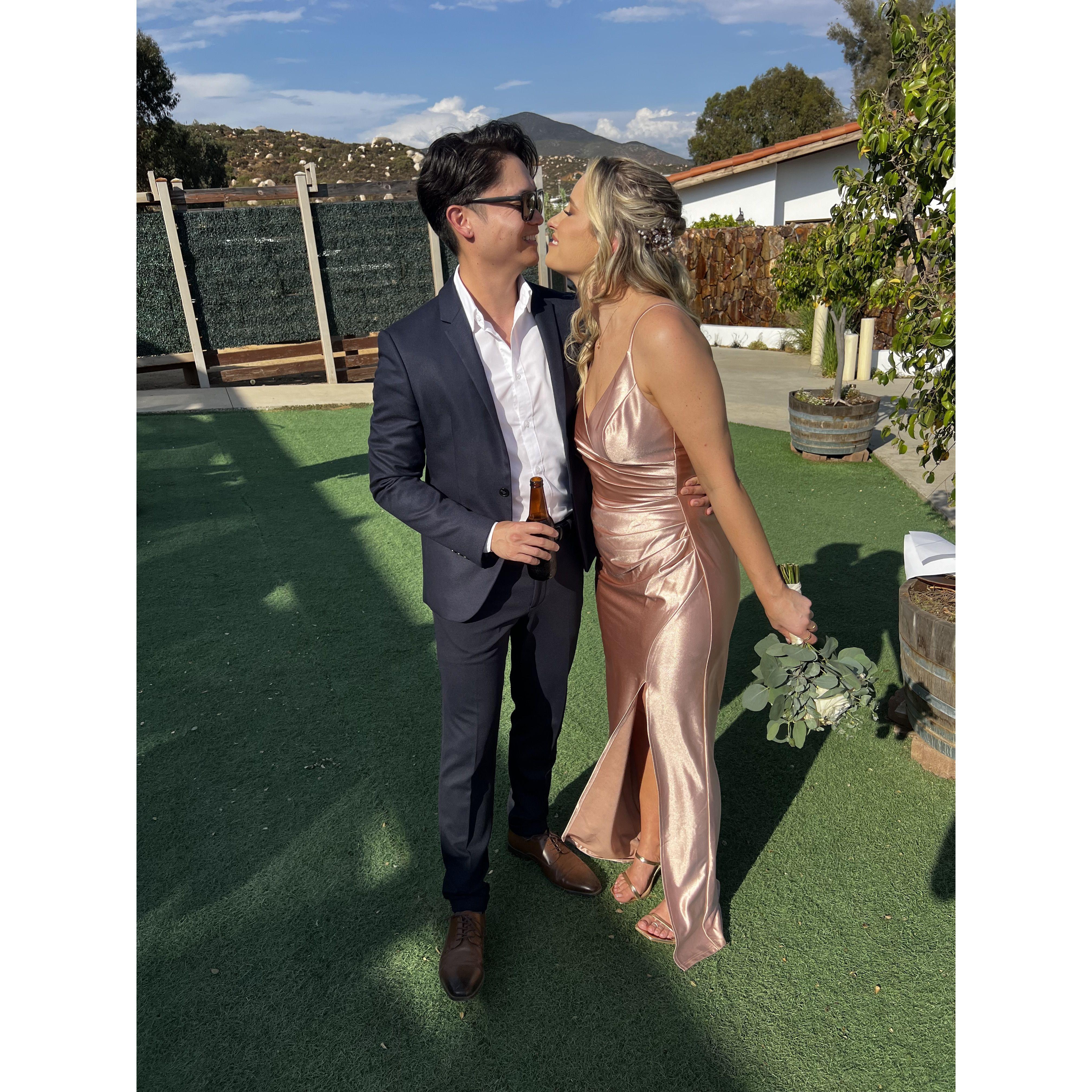 Nothing brings out love, like love! Celebrating two of our favorite people at their wedding in Mexico!