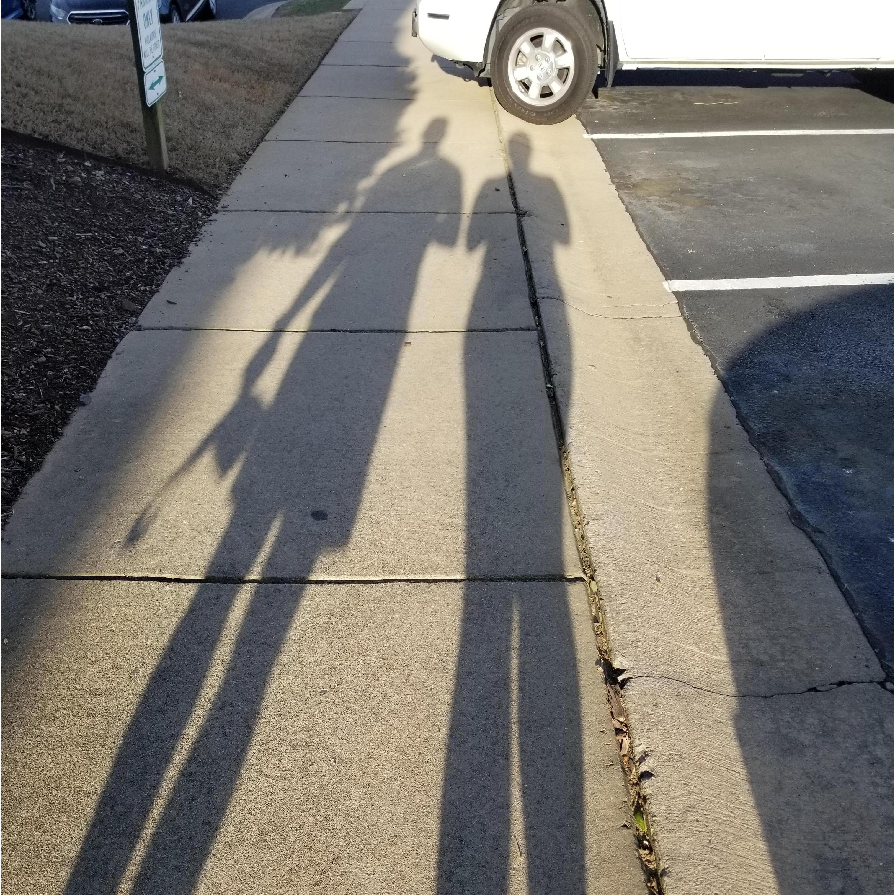 Even our shadows look good together!!