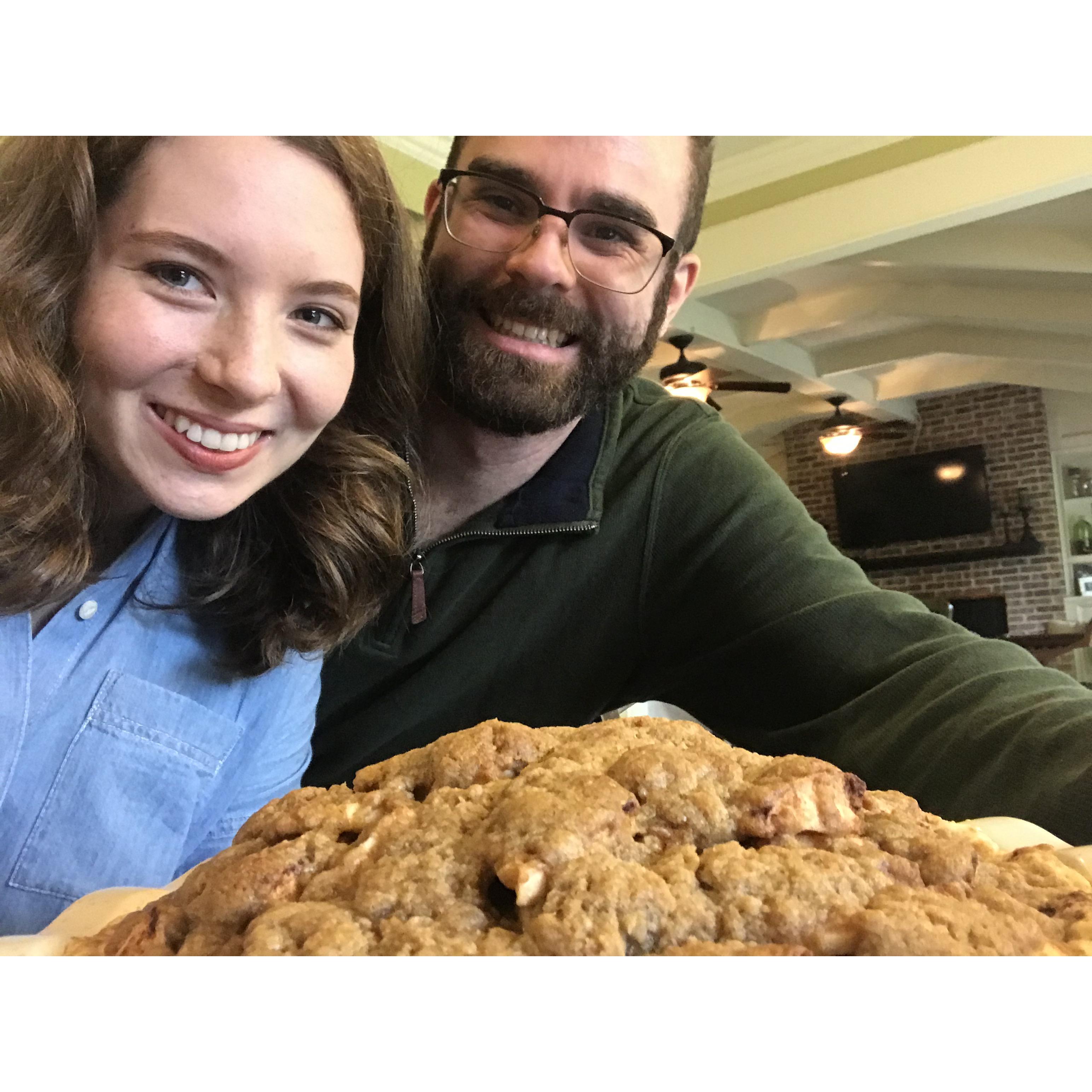 First TX thanksgiving complete with Apple pie!