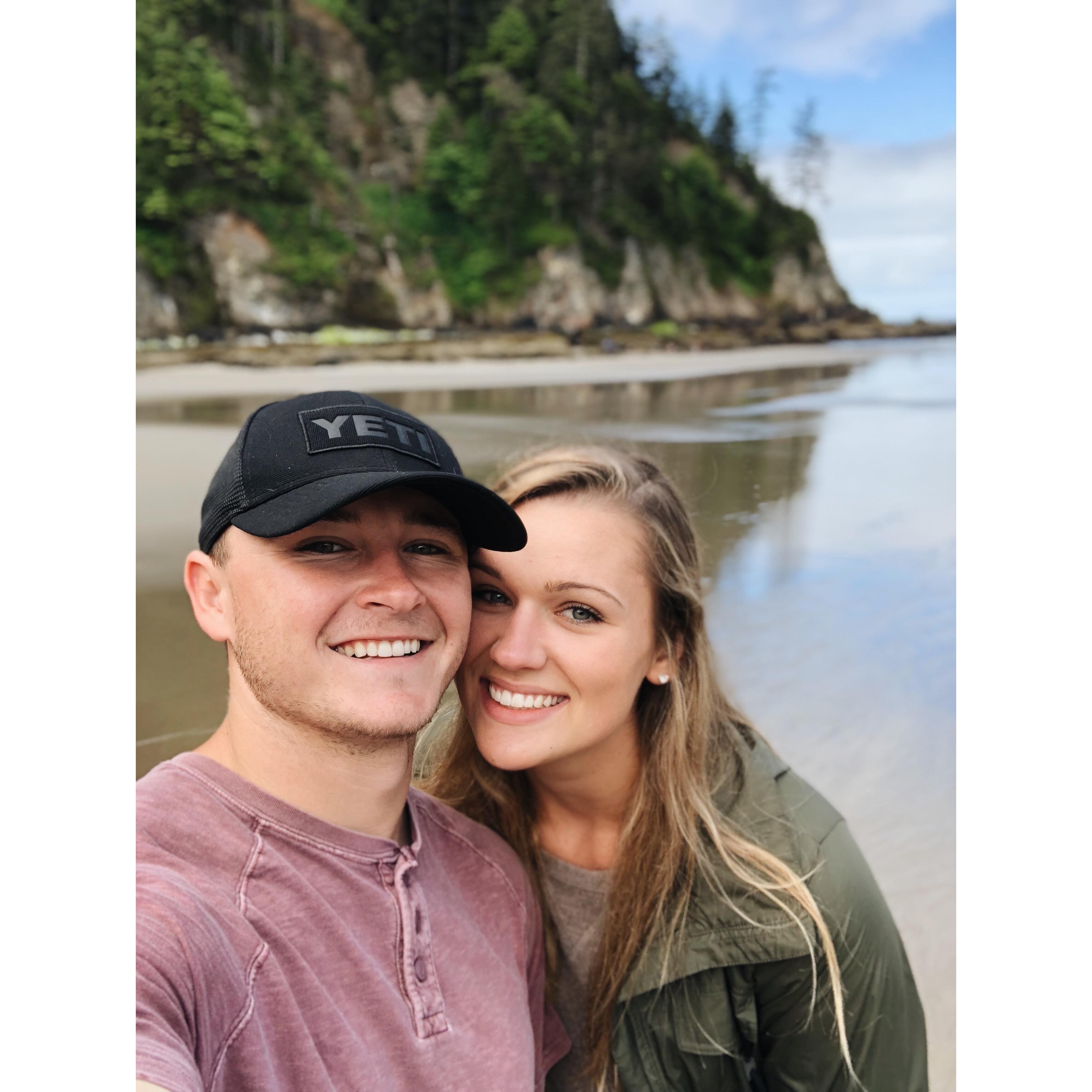 Our trip along Highway 101 up the Oregon coast