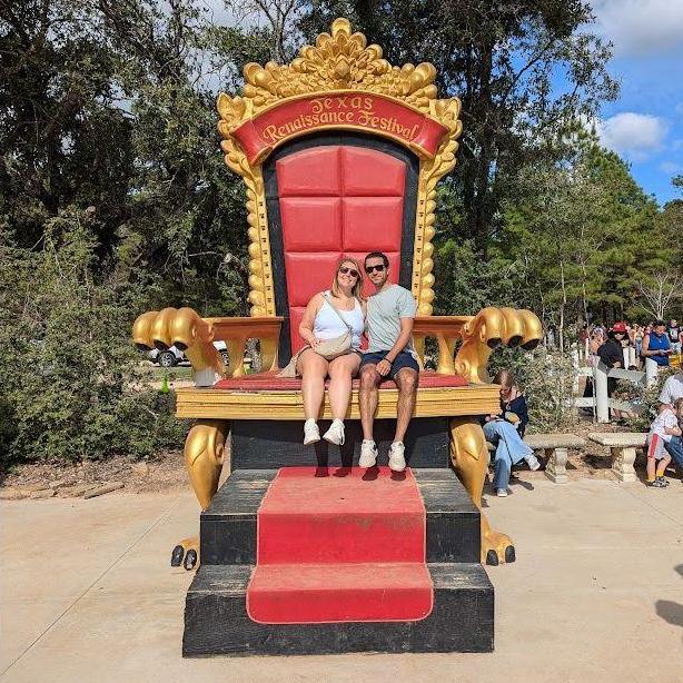 Texas Ren Faire - yes, we did shoot archery