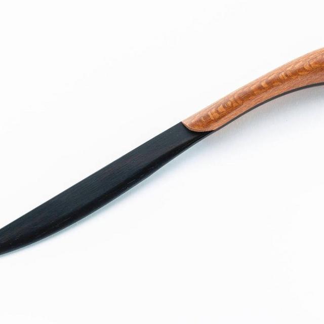 Wooden Letter Opener with Ebony Blade. Maple,Cocobolo, or Lacewood handle. Office gift, father gift, housewarming gift, gift for men
