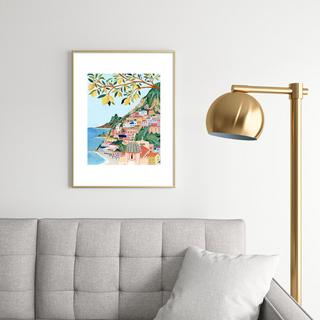 Positano Italy Framed Art Print