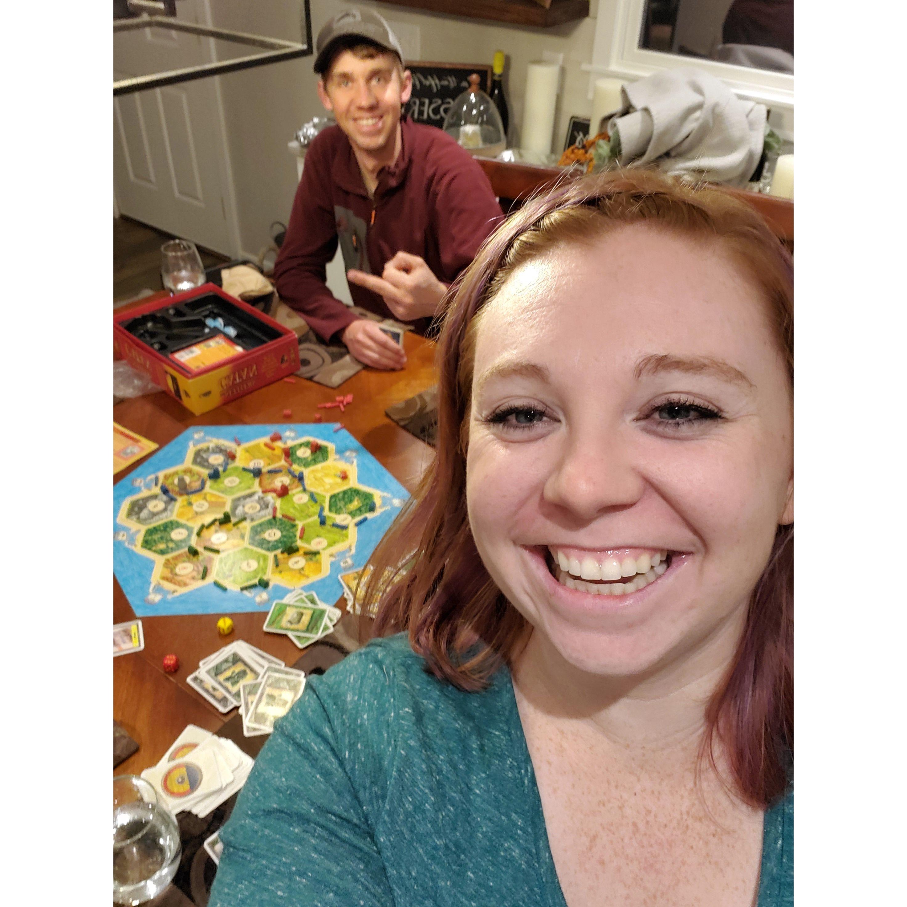 Thanksgiving and Lauren won!