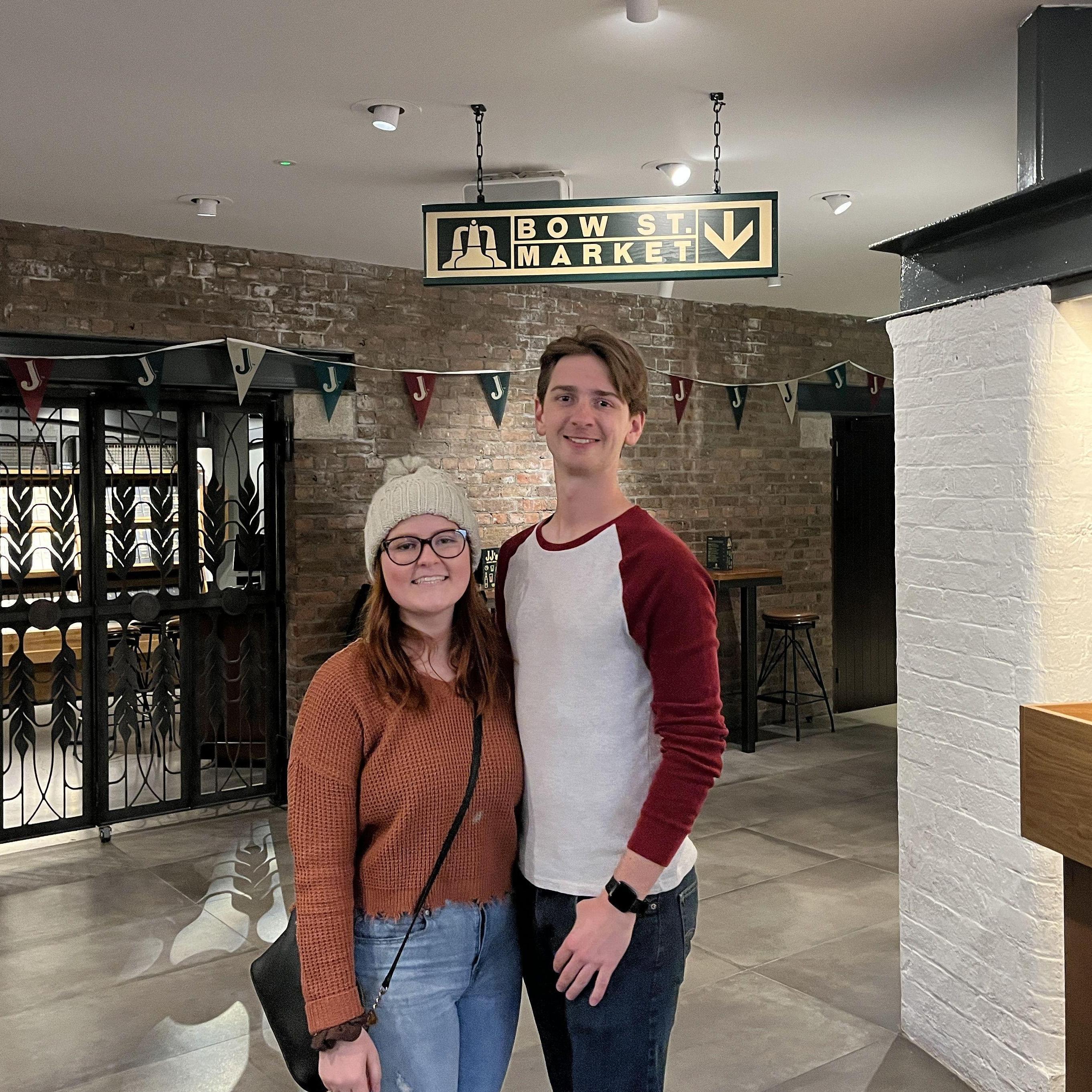 March 14, 2023 - We went to Ireland to celebrate our 5 year anniversary, this photo was taken in the Jameson Distillery.