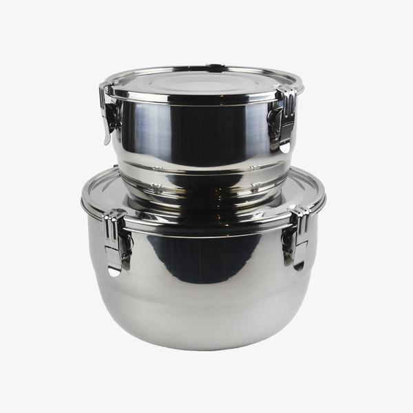 Large Airtight Stainless Steel Container