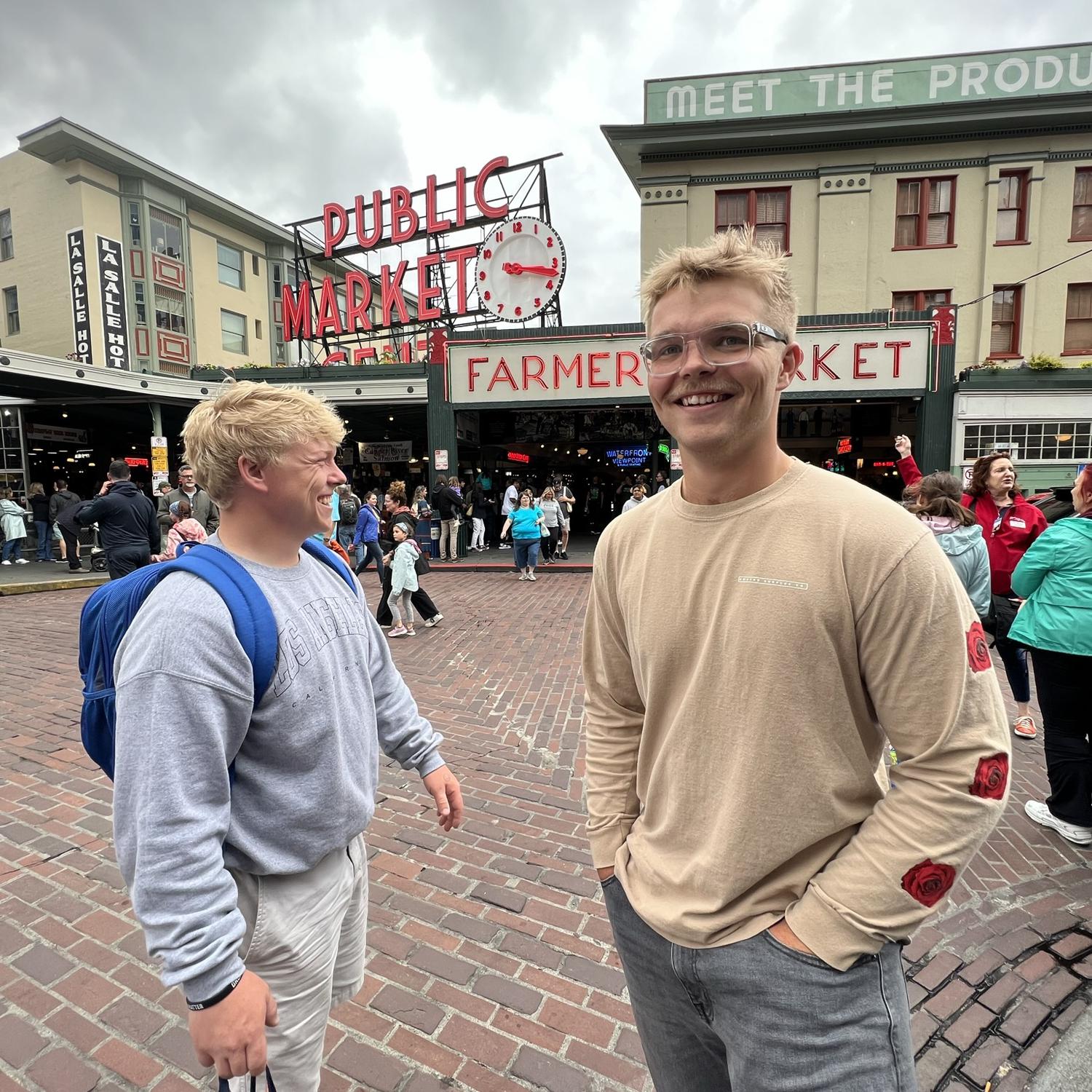 Brock and Jake in Seattle