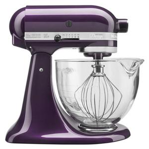 KitchenAid 5-Qt. Artisan Design Series with Glass Bowl - Plumberry