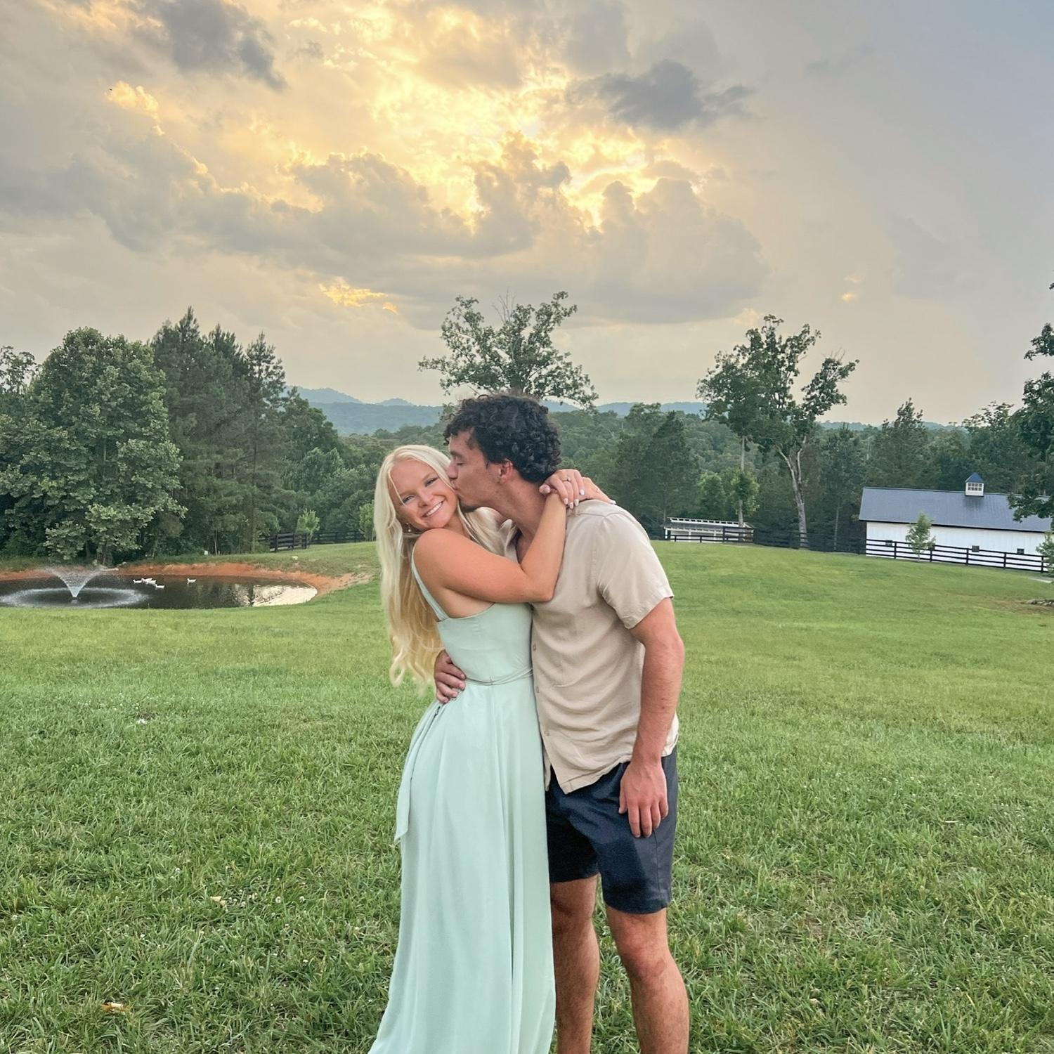 2023 To the many wedding nights together celebrating our friends love— now that it’s our turn it all feels so surreal.