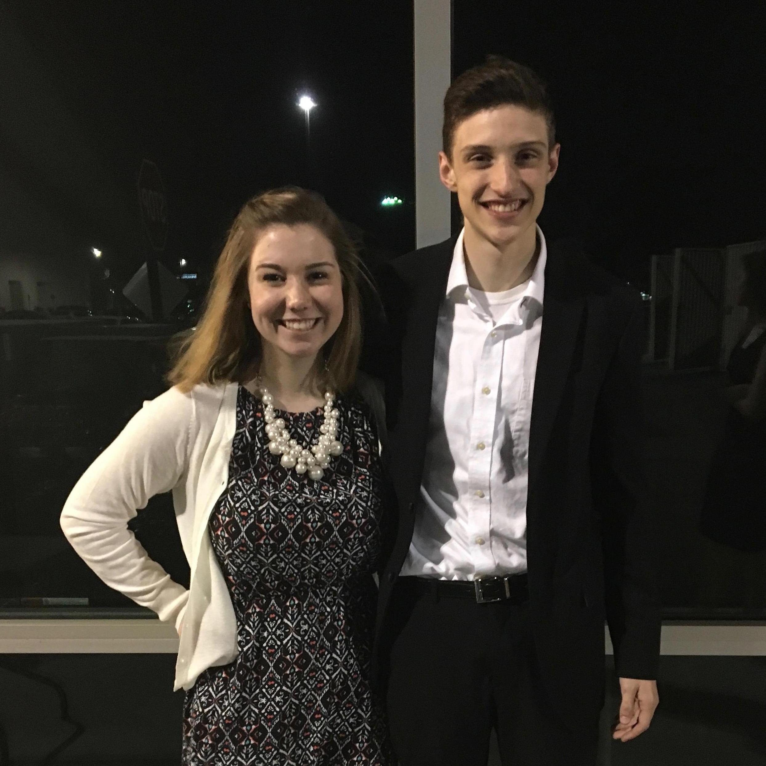 This is our very first photo together!