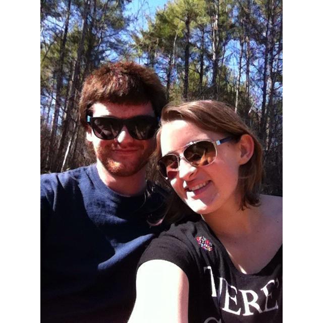 We think our second photo together. USM, May 2013.