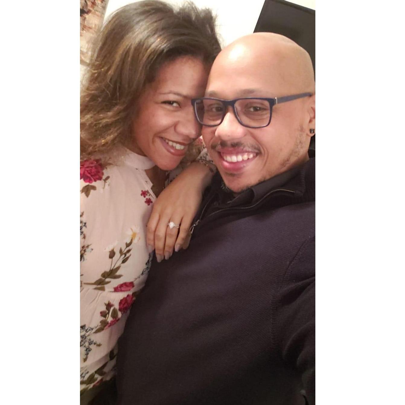 Best New Year's Eve ever! Our Engagement!