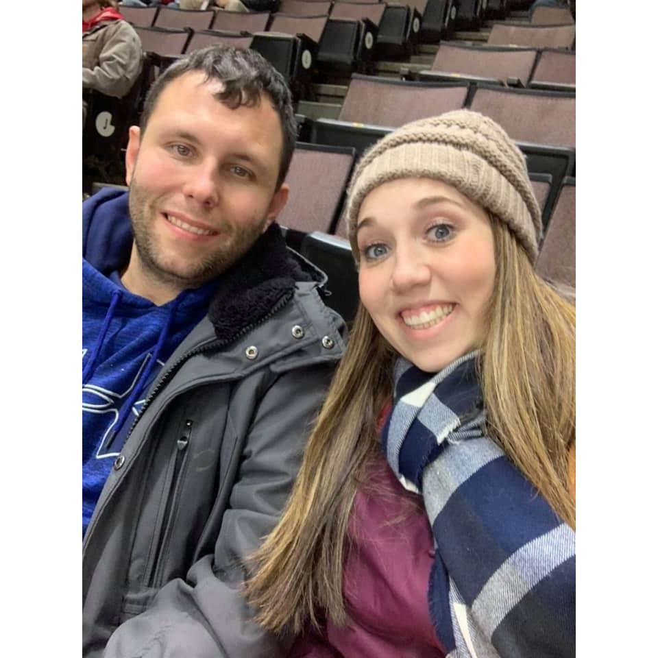 First Cyclones Hockey game together!