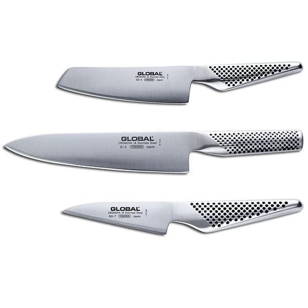 Global G257 3 Piece Knife Set G 257